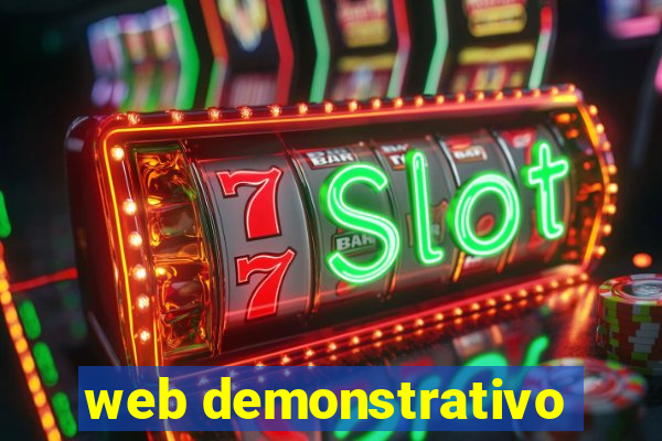 web demonstrativo